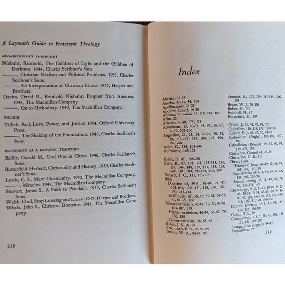 Vintage A Laymans Guide To Protestant Theology 1955 By William Hordern Christian - Picture 6 of 16